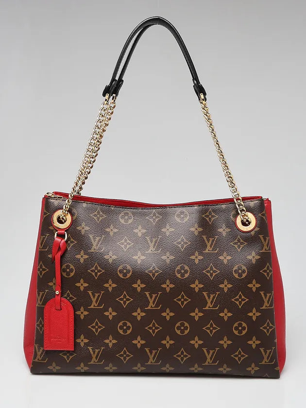 LOUIS VUITTON
Cerise Monogram Canvas Leather Surene MM Bag
