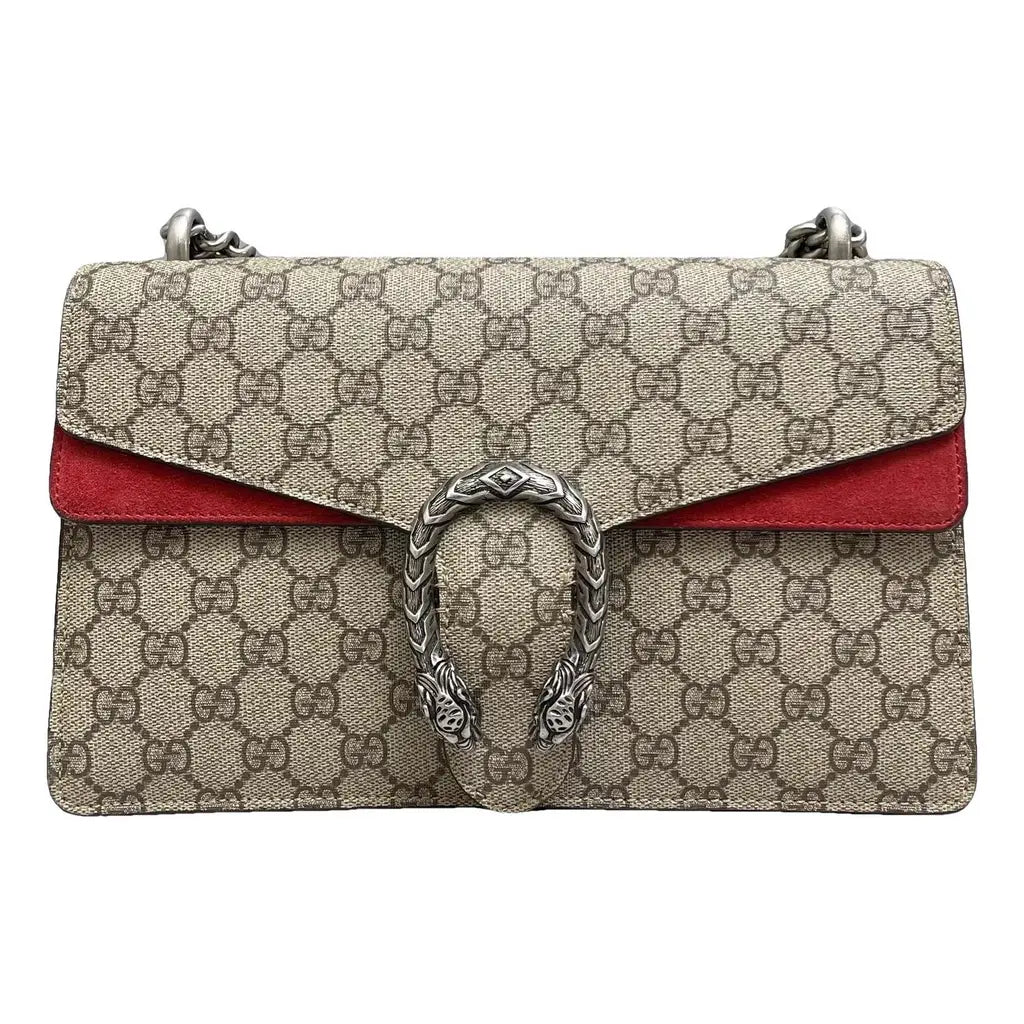 Gucci Dionysus leather bag monogram