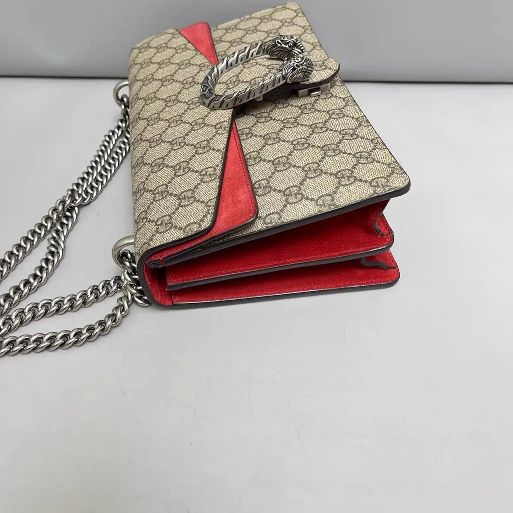 Gucci Dionysus leather bag monogram