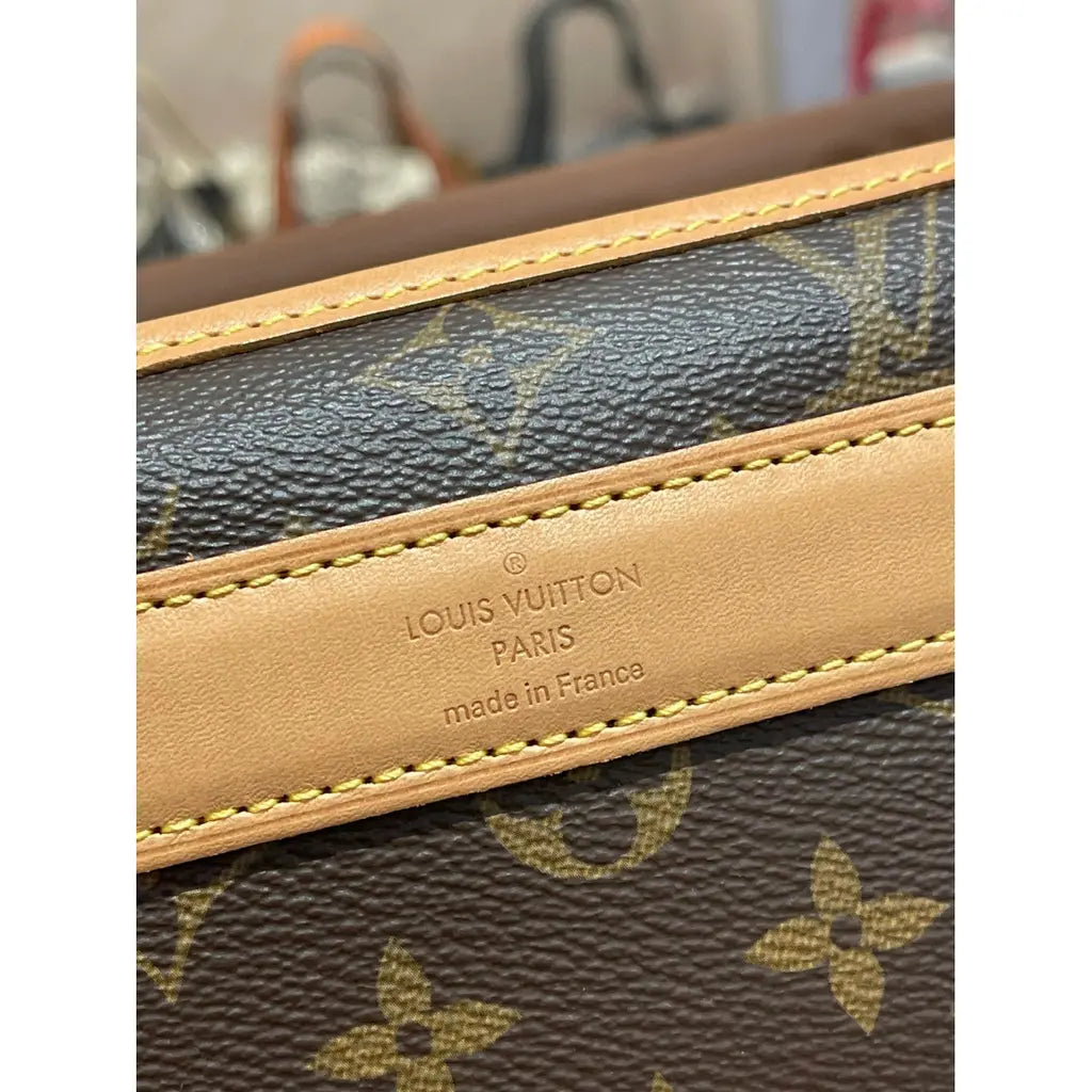 Louis Vuitton Monogram Sac Chien dog carrier