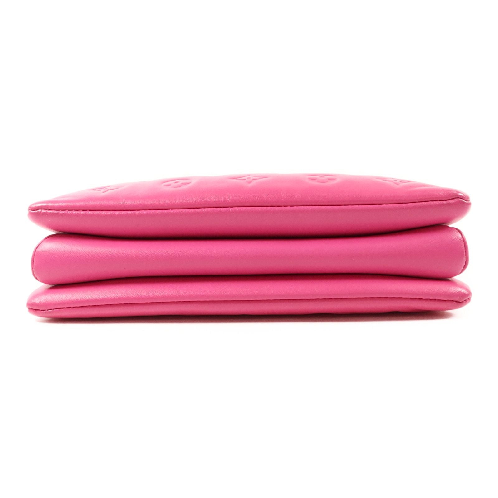 Louis Vuitton Lambskin Embossed Monogram Coussin PM Rose Miami