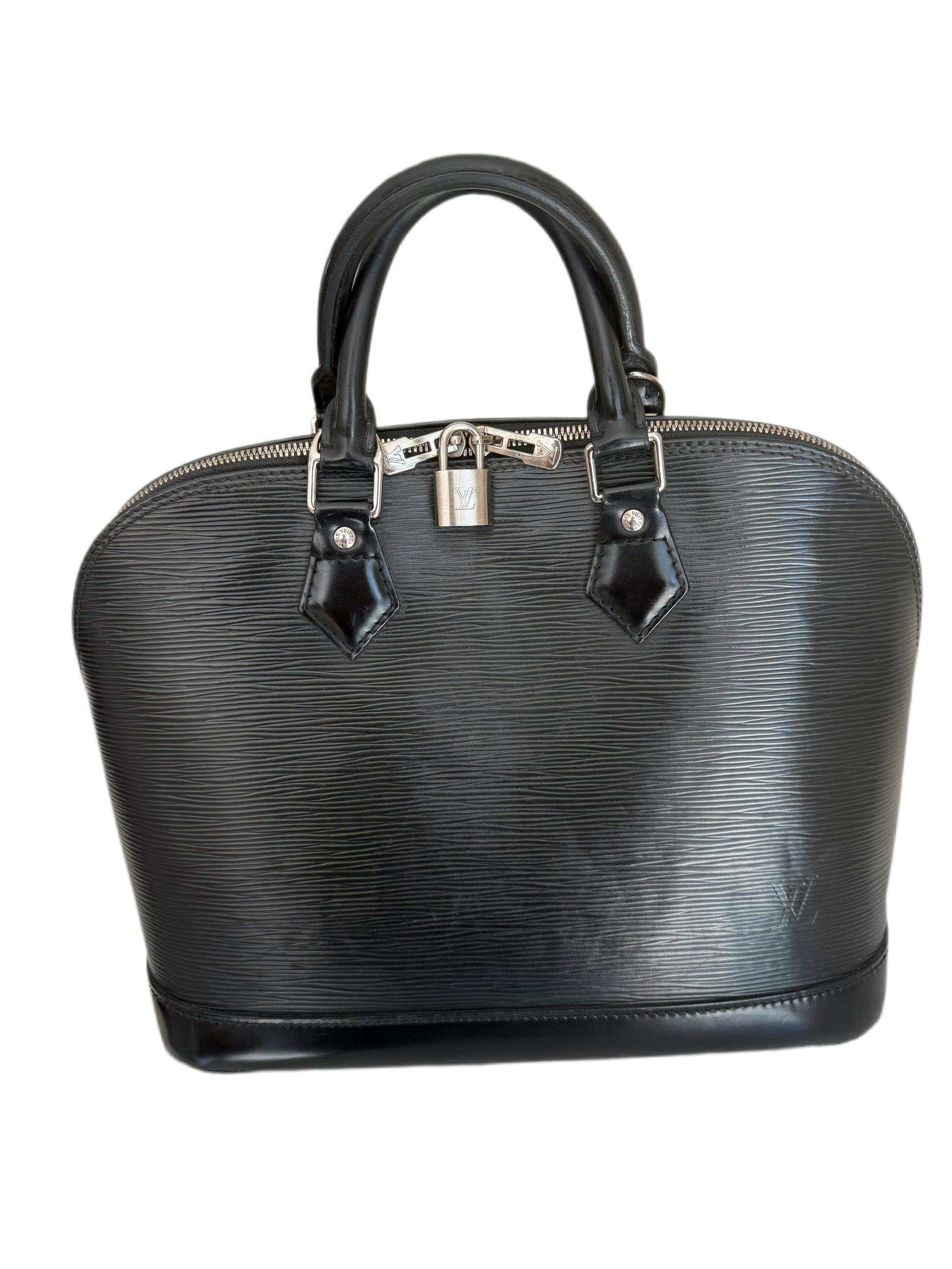 Louis Vuitton Epi Alma silver