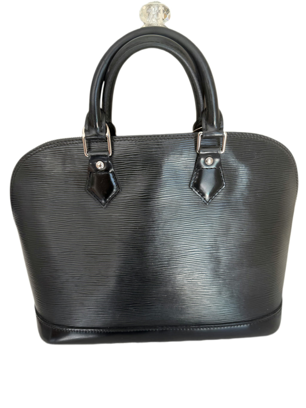 Louis Vuitton Epi Alma silver