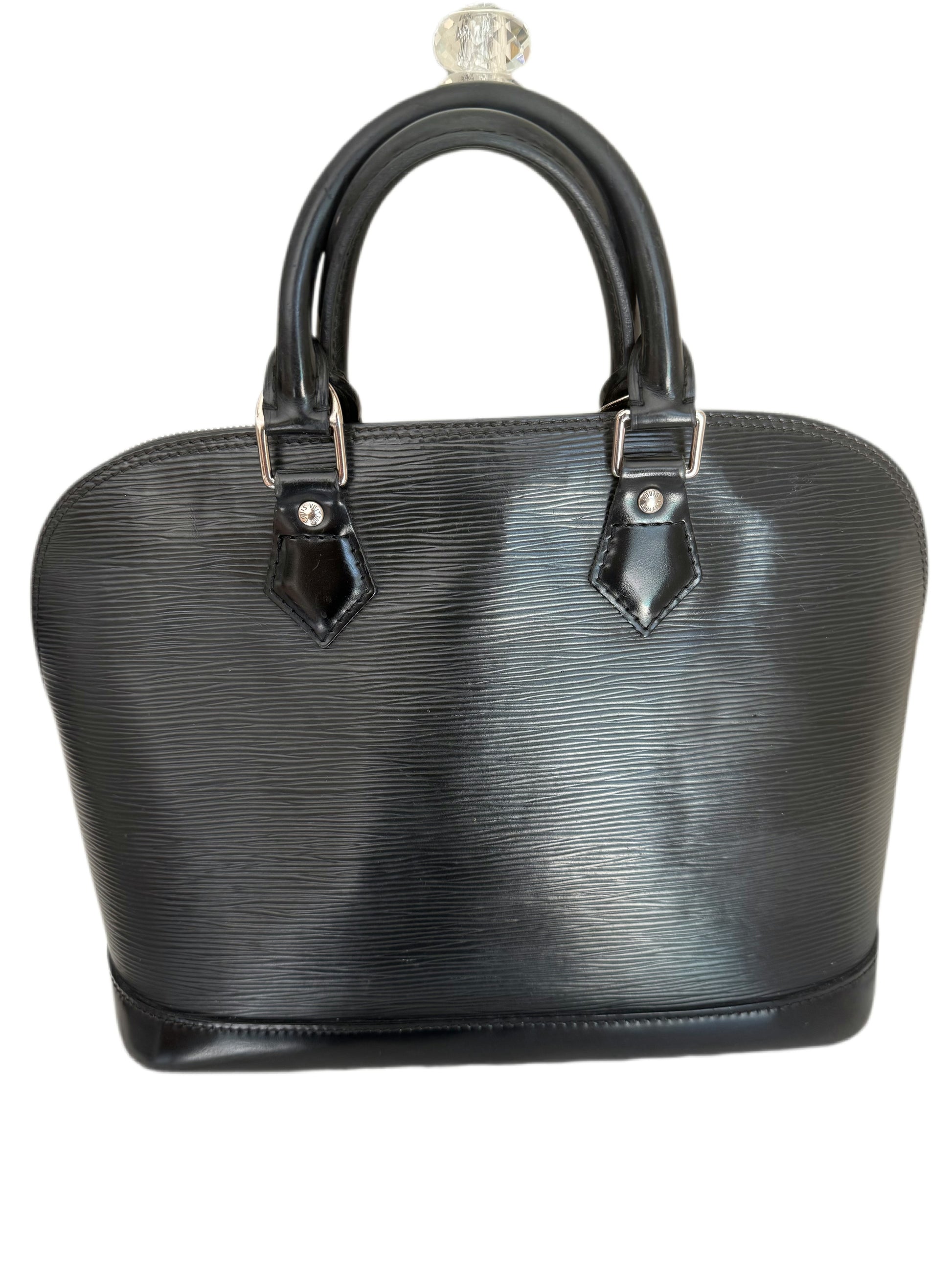 Louis Vuitton Epi Alma silver