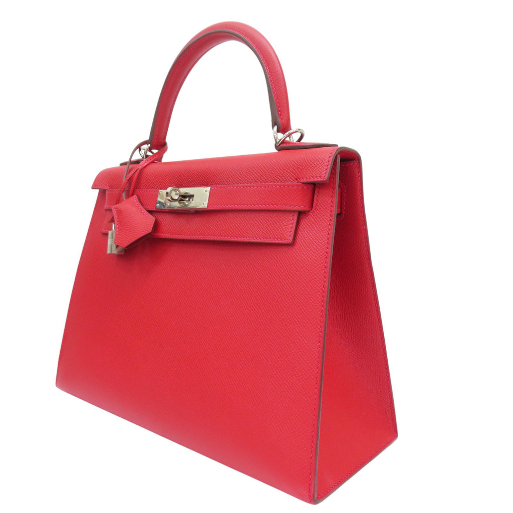 Hermès Kelly Sellier 28, Epsom rouge casaque