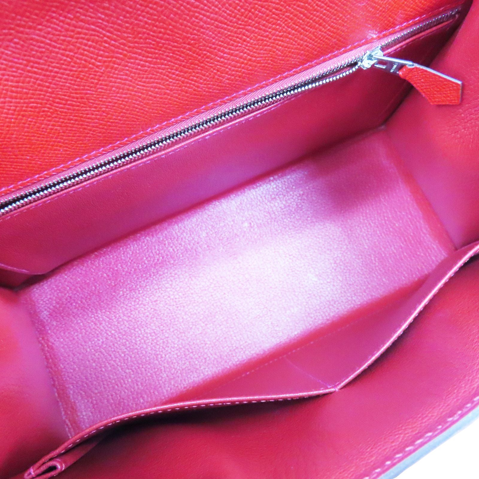 Hermès Kelly Sellier 28, Epsom rouge casaque