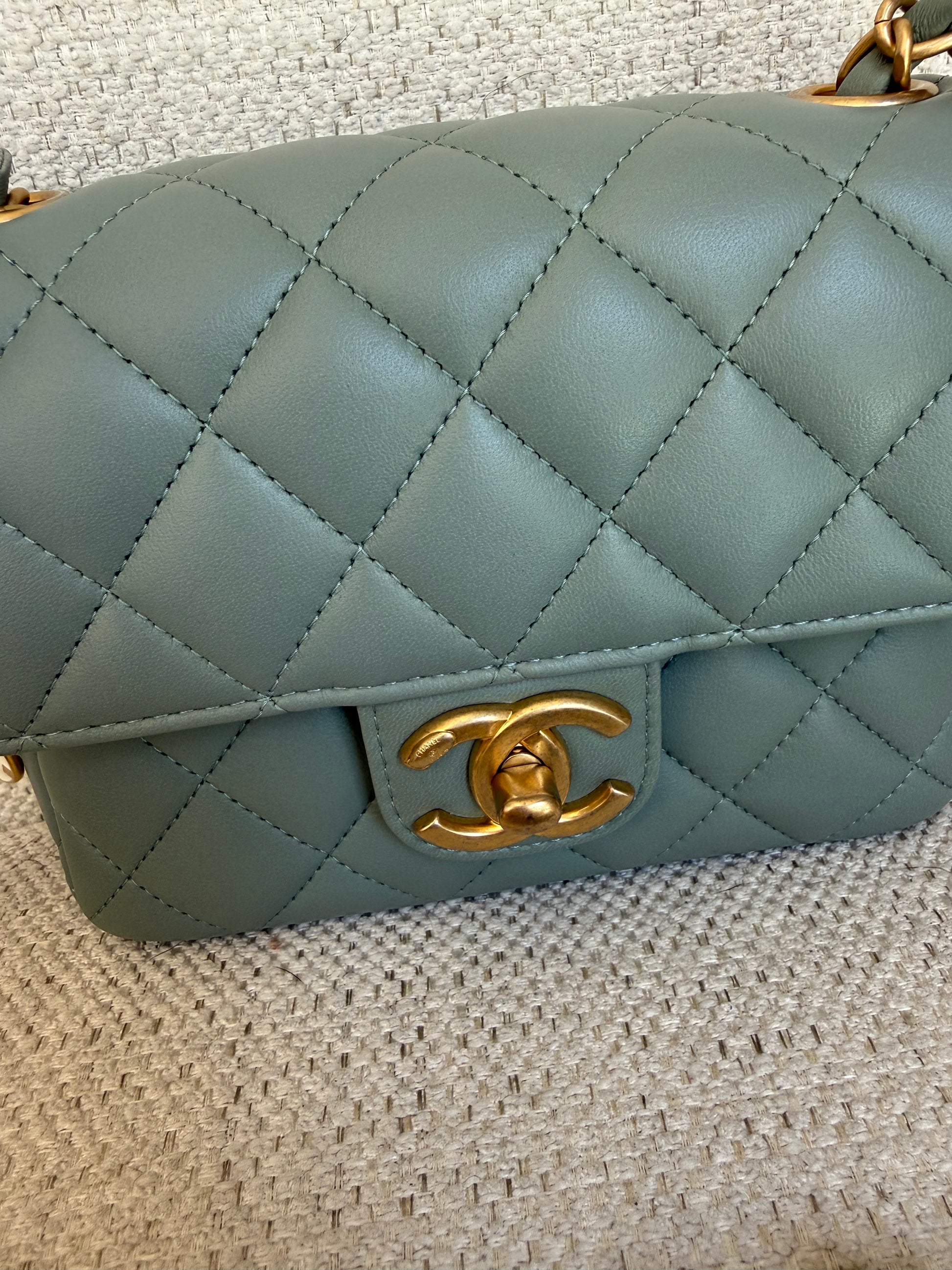 Chanel Casino Royale Charms mini Square Flap Bag