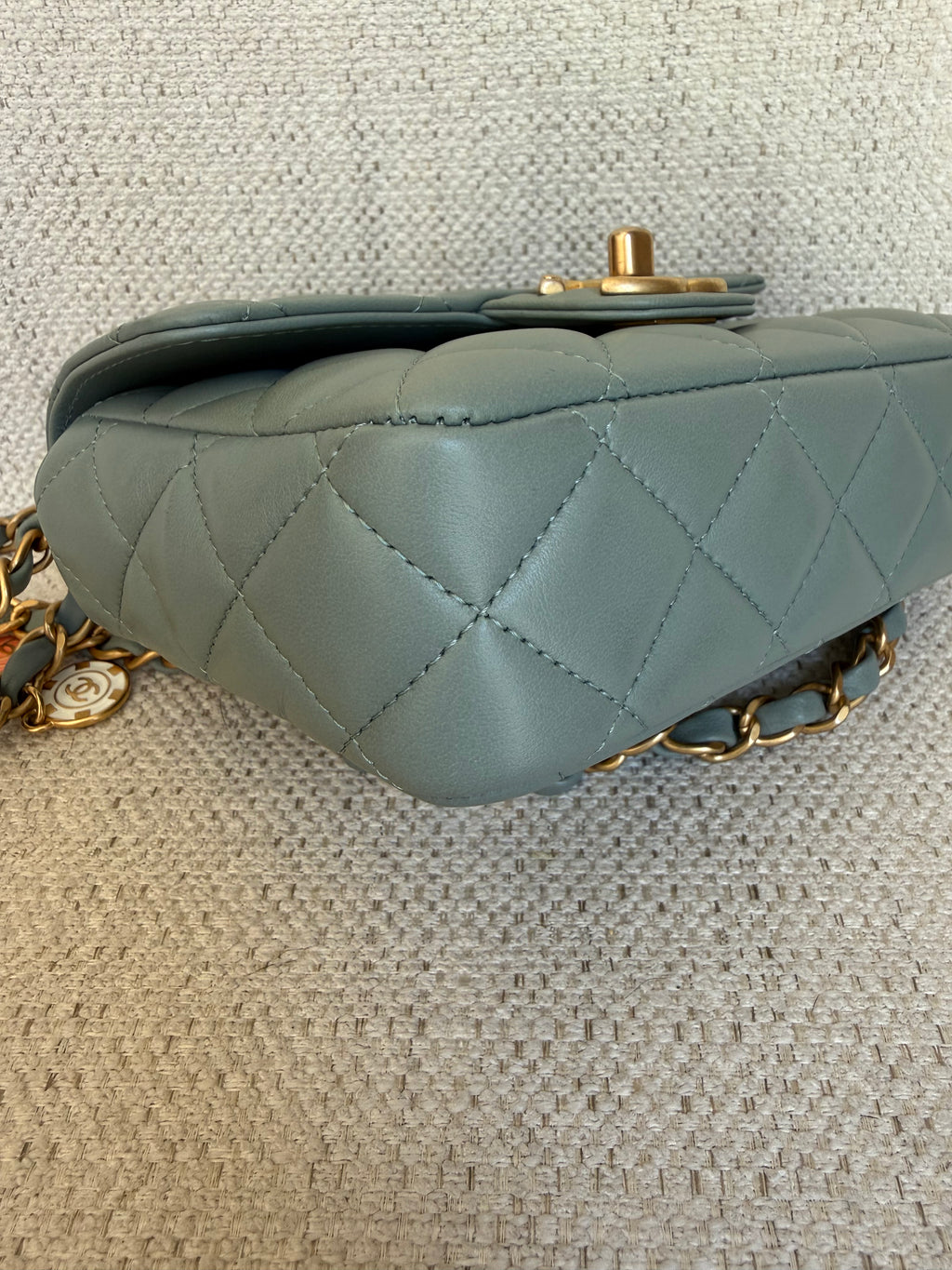 Chanel Casino Royale Charms mini Square Flap Bag