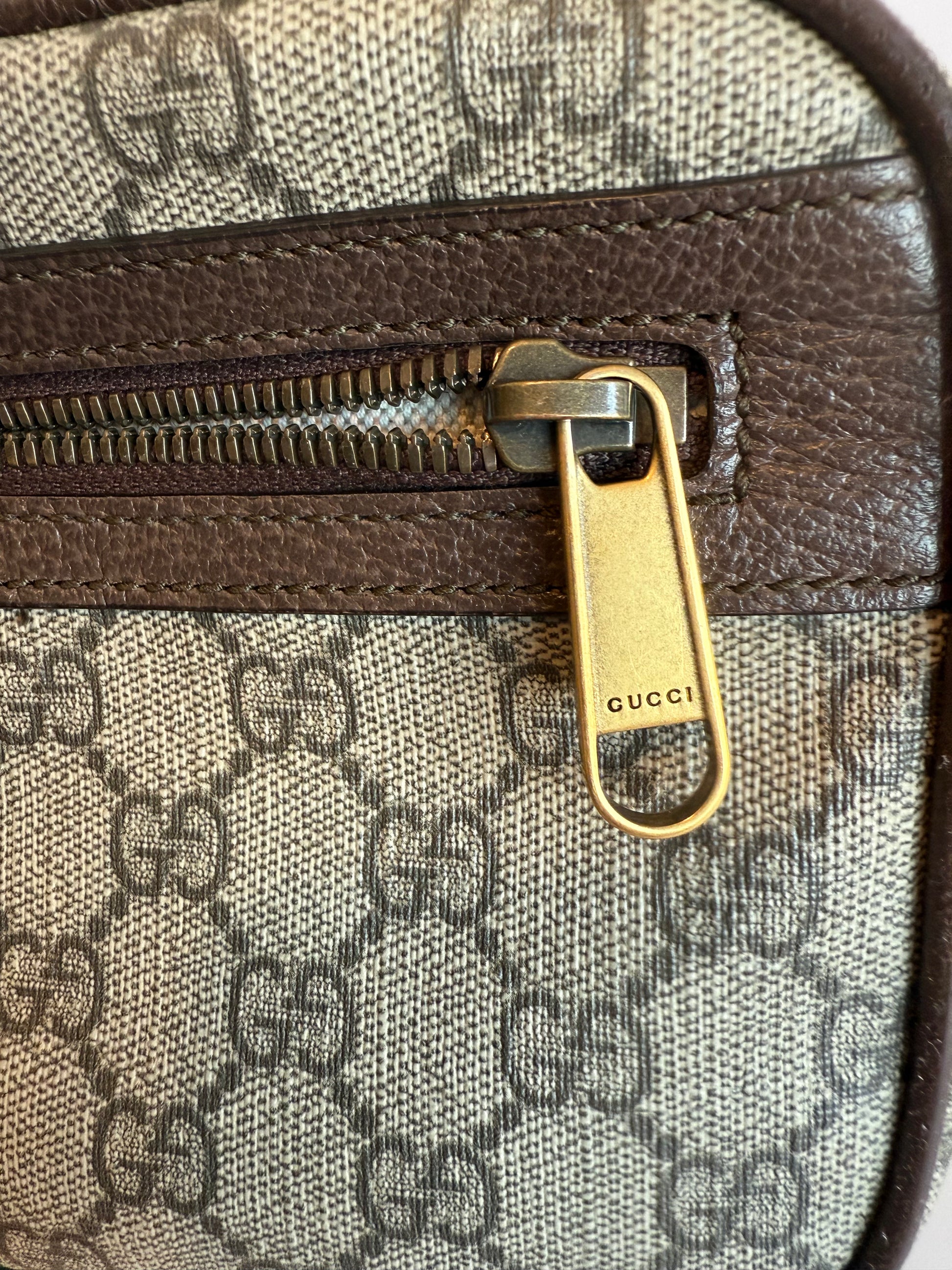 GUCCI GG supreme Ophidia belt bag
