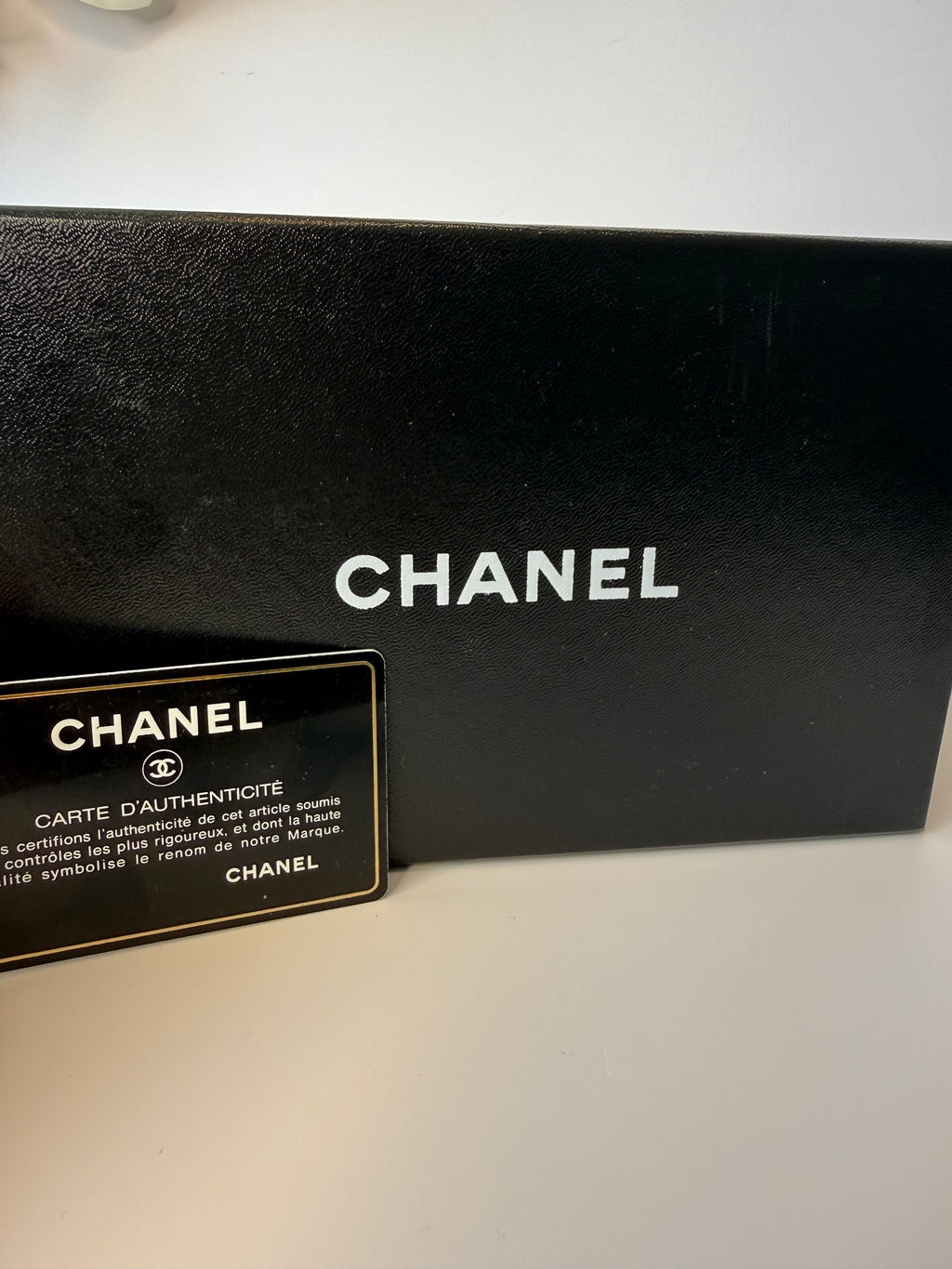 Chanel Black Leather CC Zip Around Wallet