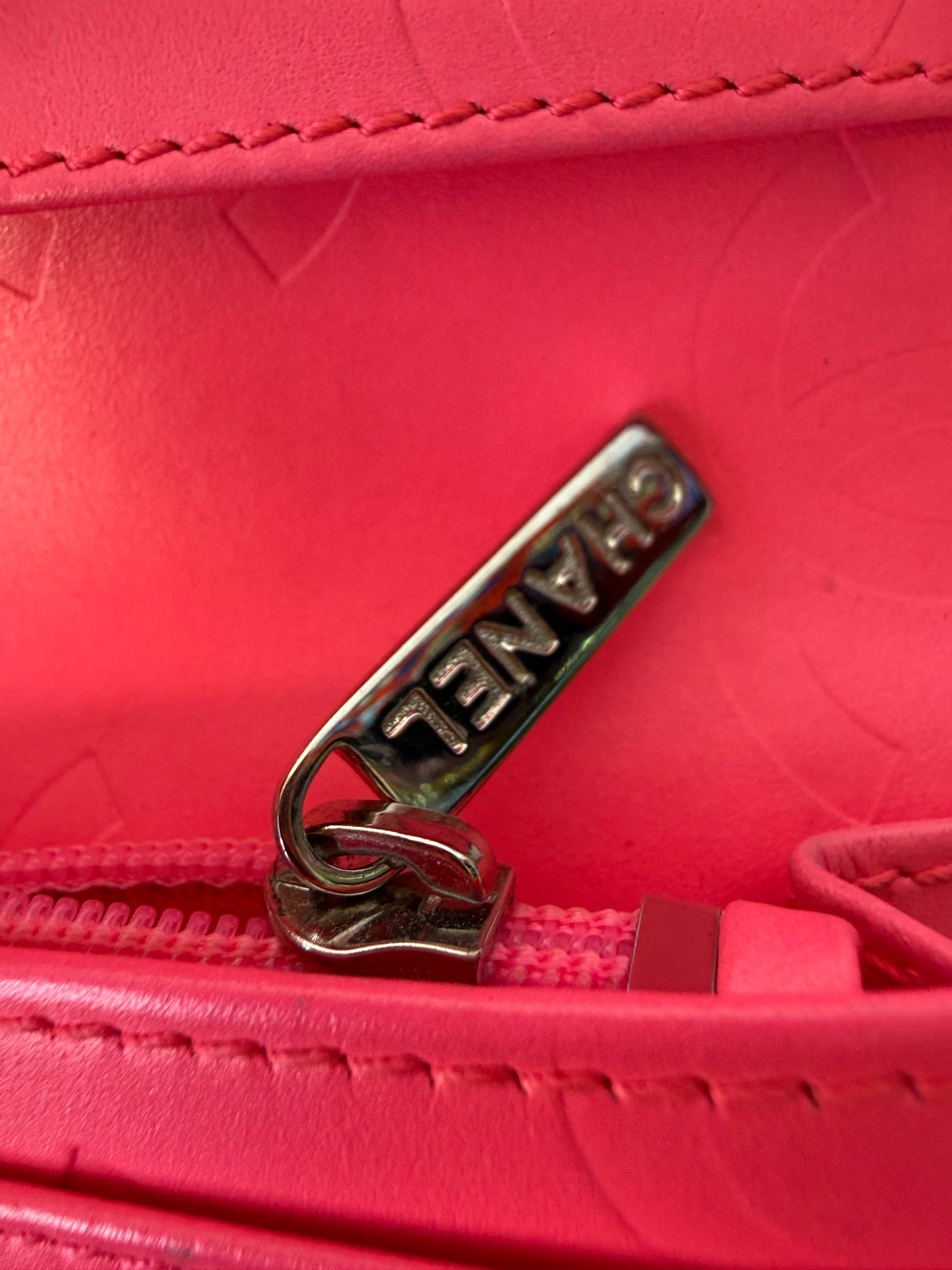 Chanel black quilted leather CC Cambon wallet