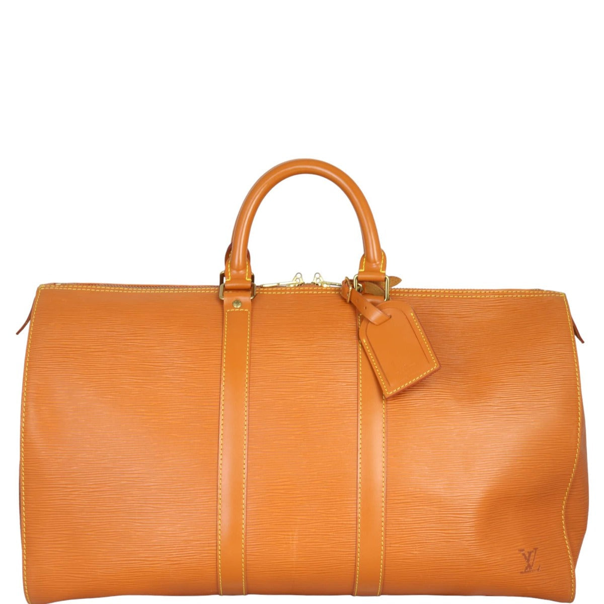 Louis Vuitton Cipango Gold Epi Leather Keepall 50 bag