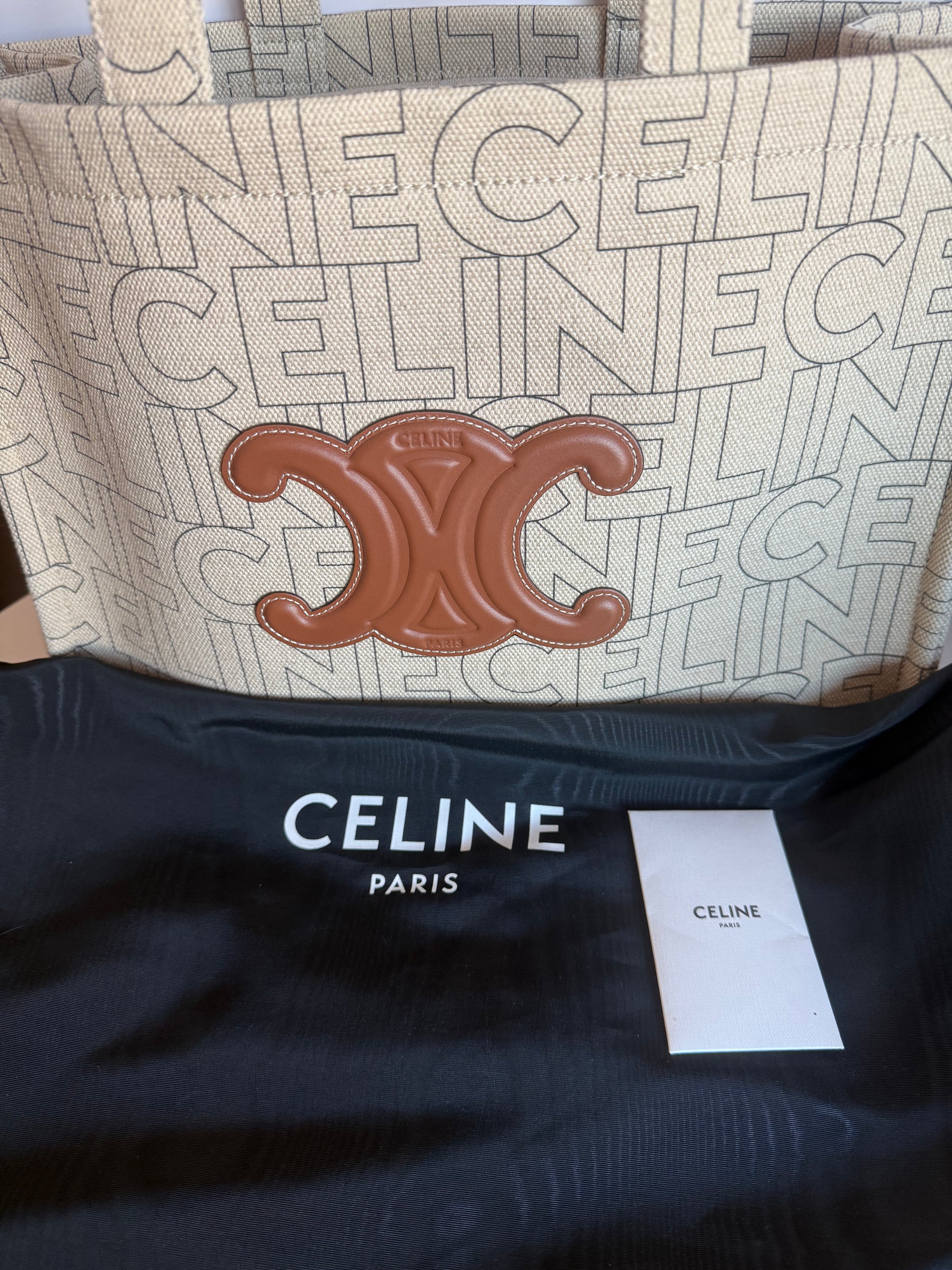 Celine Triomphe Cabas Thais Large 2022 NEW CONDITION
