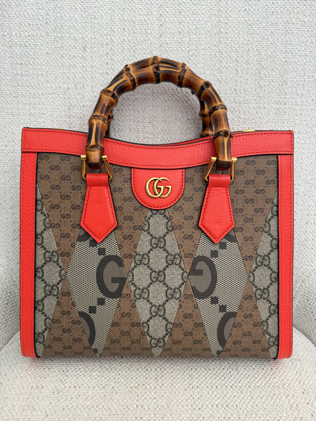 Gucci Diana Small GG Supreme Handbag limited edition