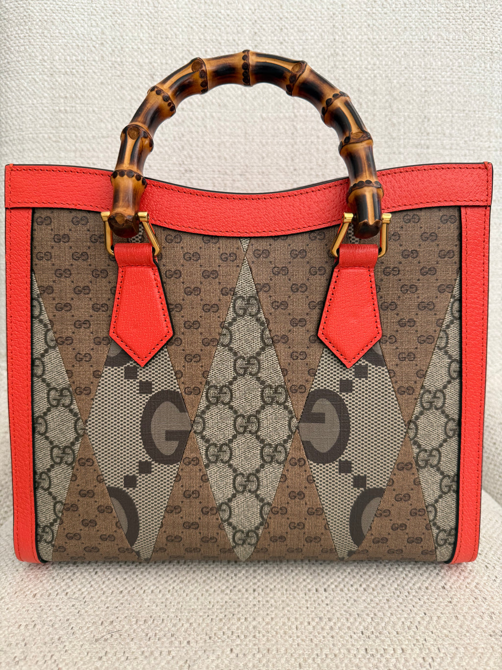 Gucci Diana Small GG Supreme Handbag limited edition