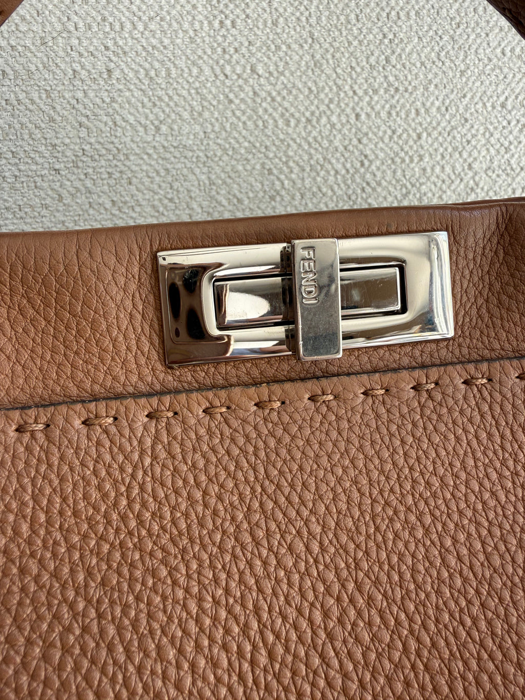 Fendi Selleria Peekaboo bag with crossbody strap