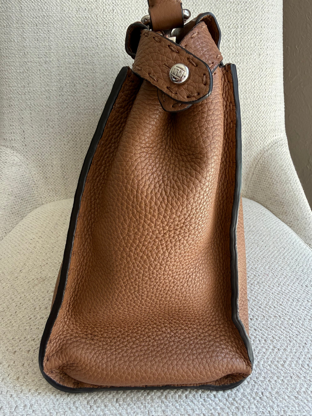 Fendi Selleria Peekaboo bag with crossbody strap