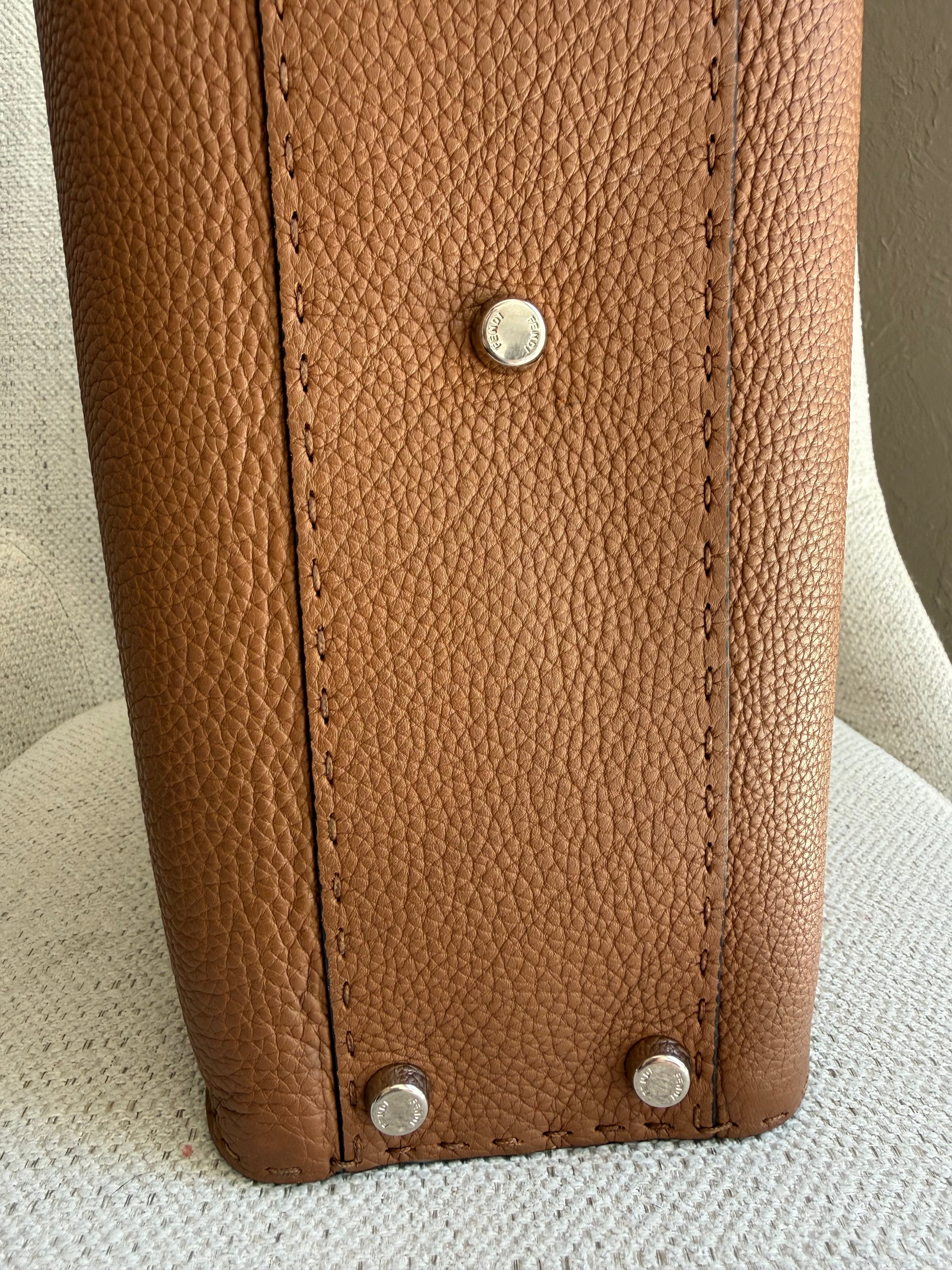 Fendi Selleria Peekaboo bag with crossbody strap