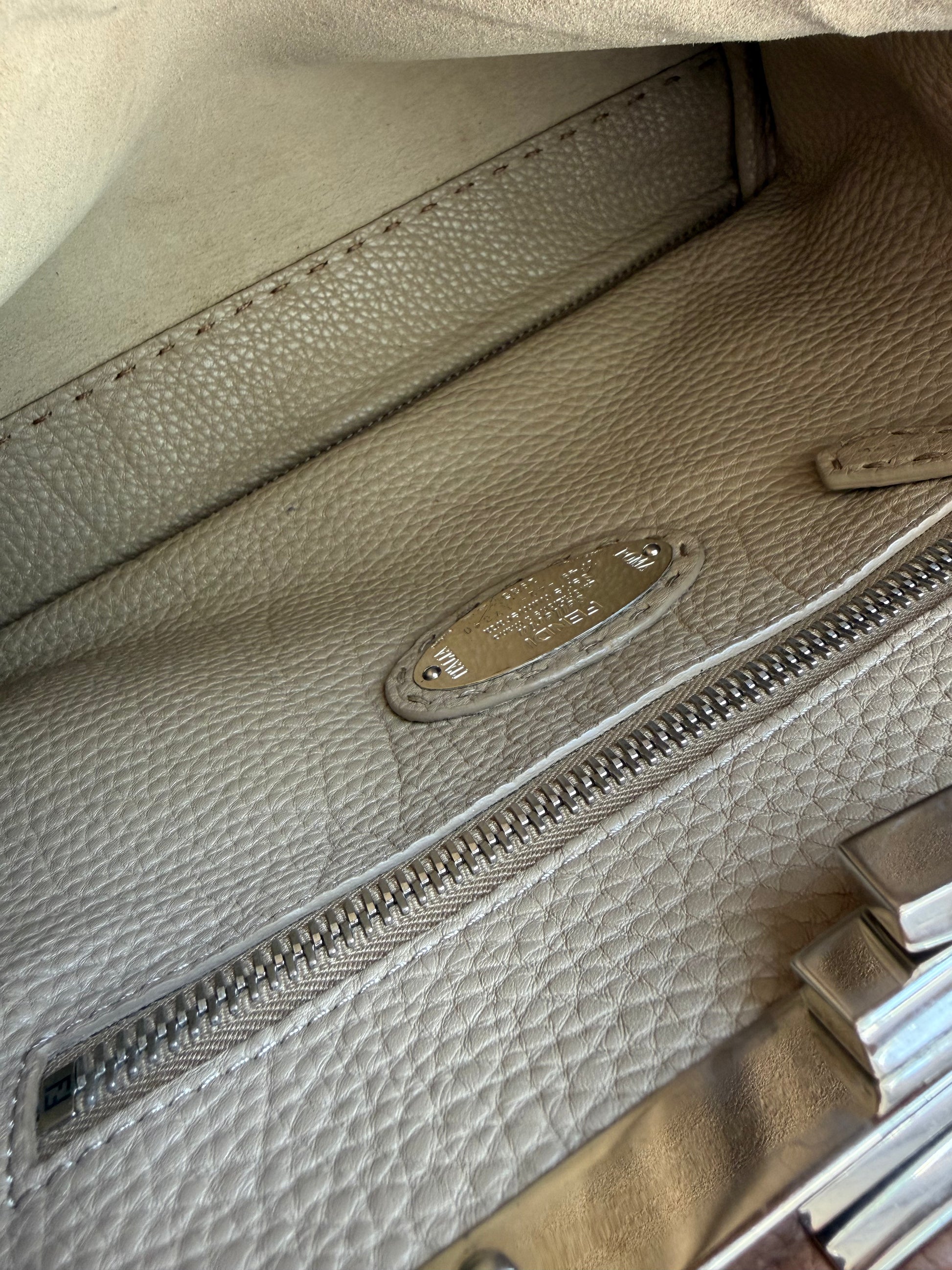 Fendi Selleria Peekaboo bag with crossbody strap