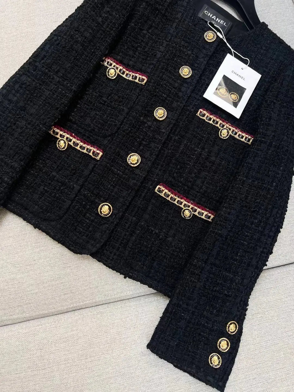 Chanel 2021 tweed jacket new size 40