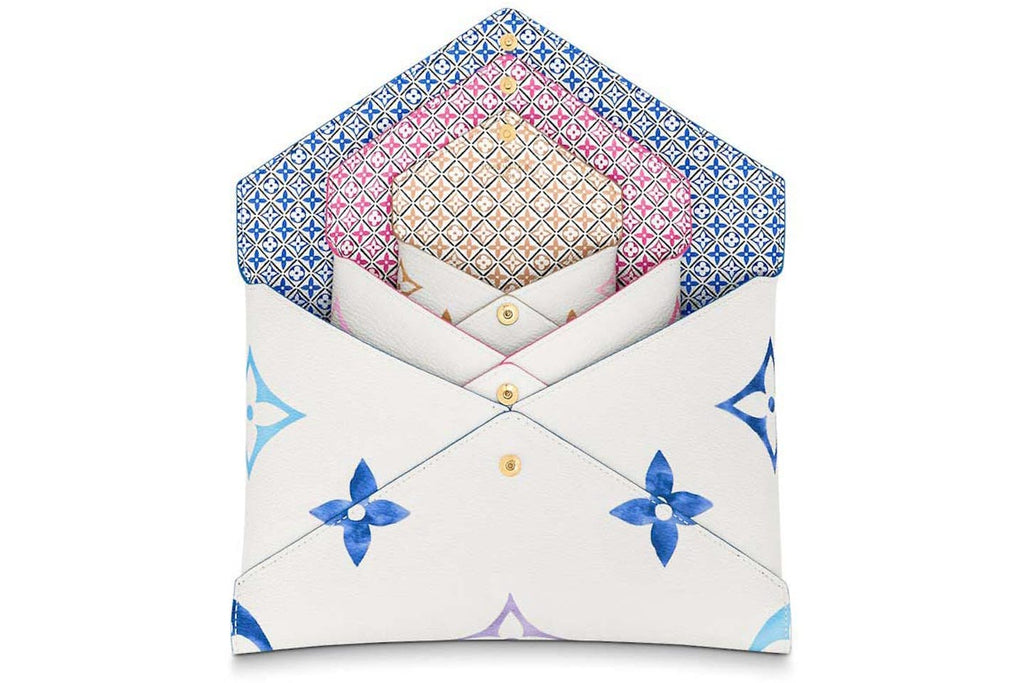 Louis Vuitton limited edition giant monogram Kirigami Pochette set By The Pool collection