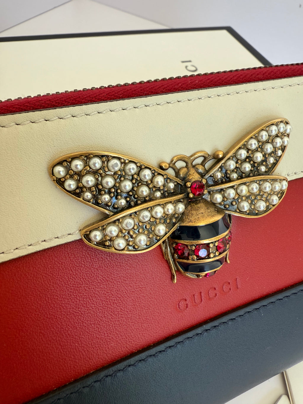 Gucci Queen Margaret zip-around wallet