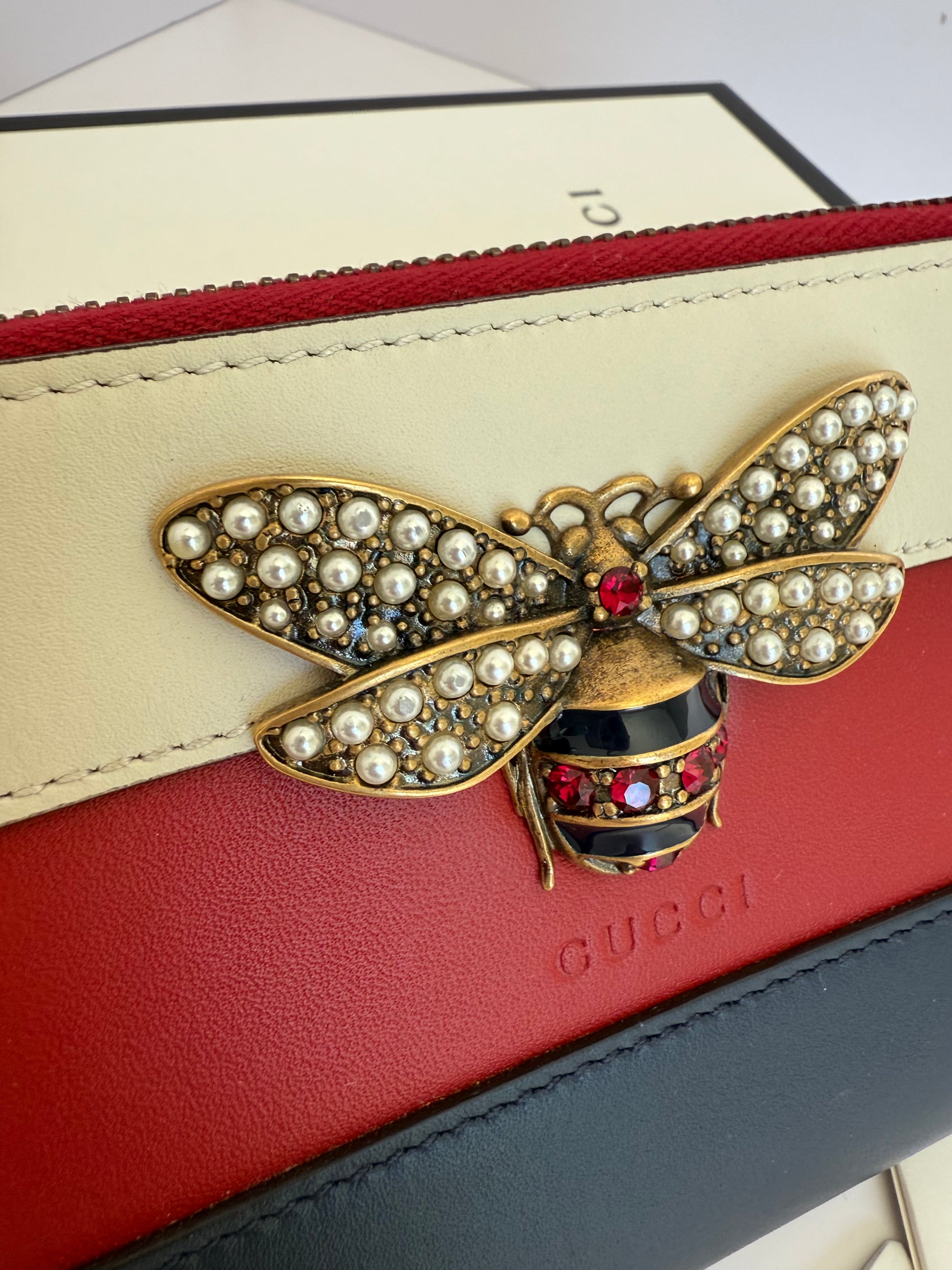 Gucci Queen Margaret zip-around wallet