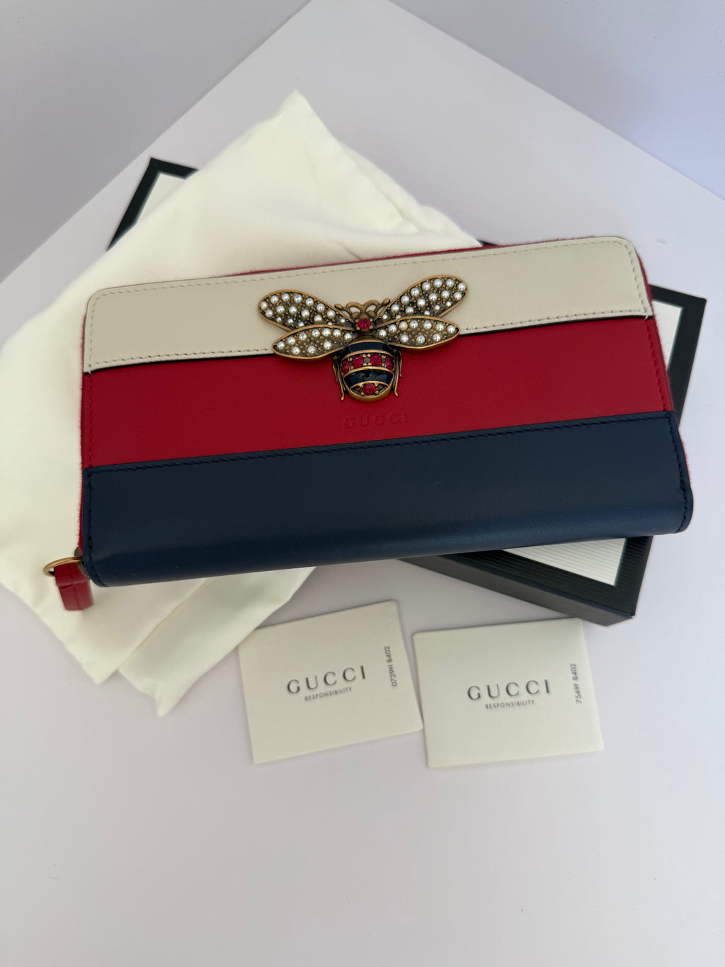 Gucci Queen Margaret zip-around wallet