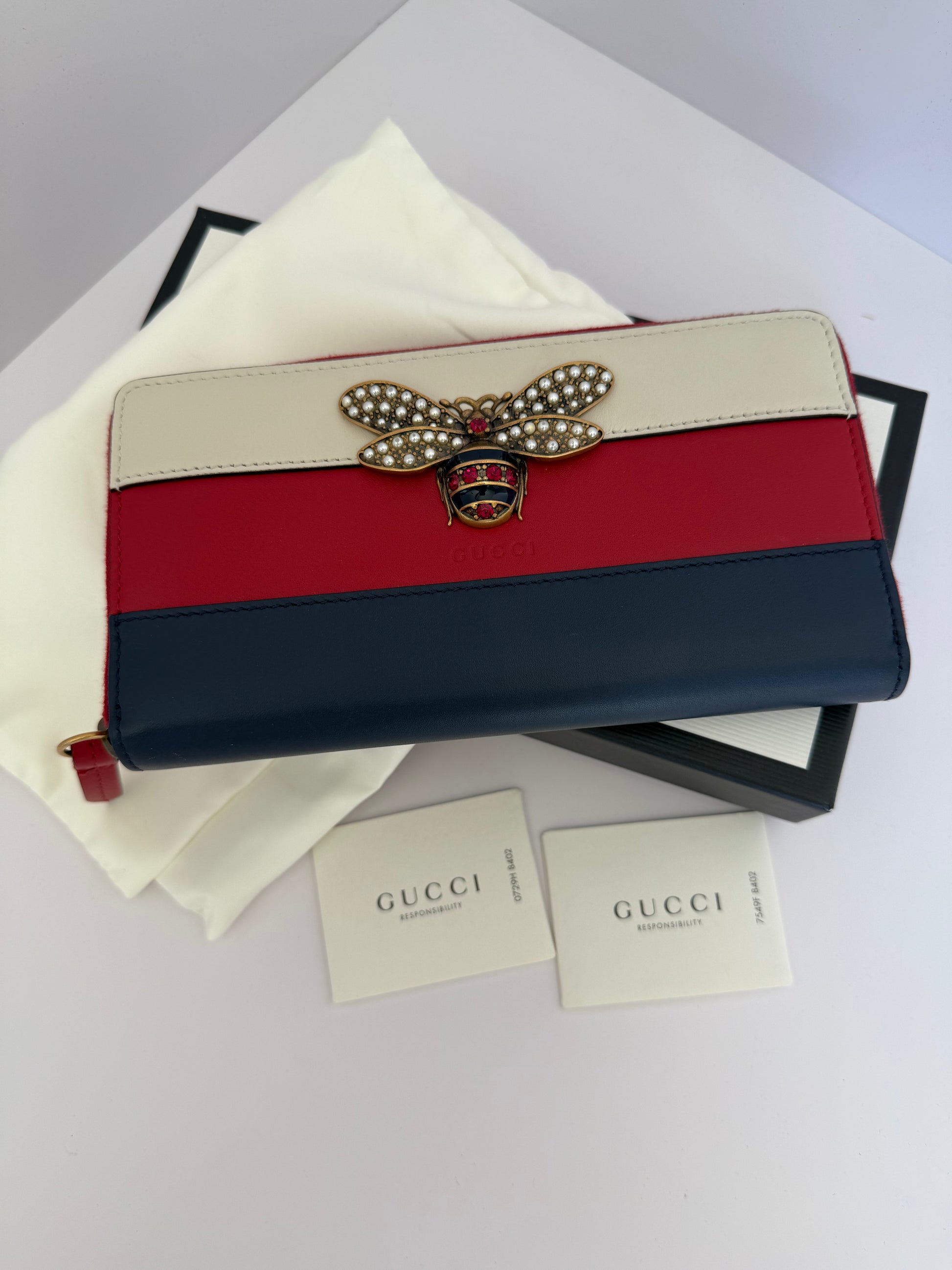 Gucci Queen Margaret zip-around wallet