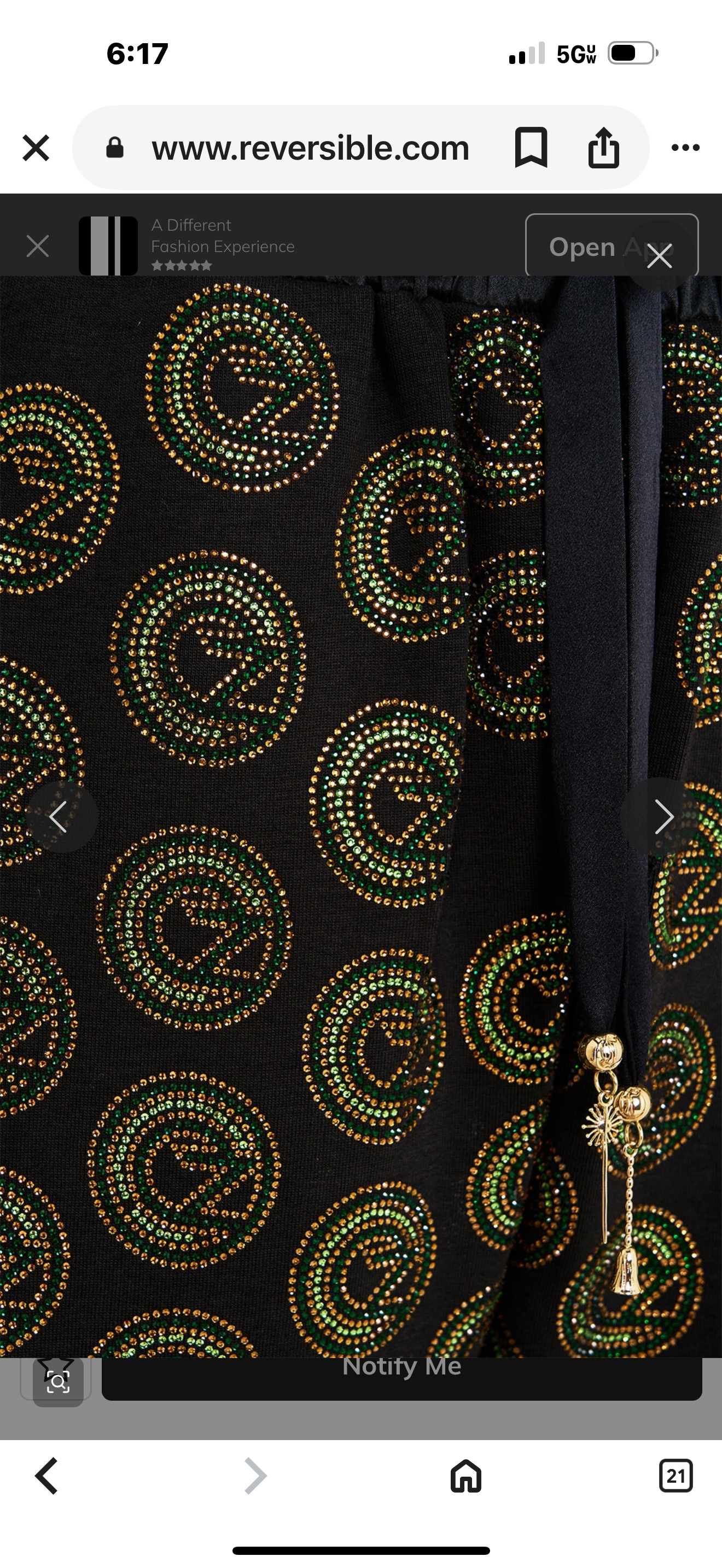 Camilla x wicked defy gravity track pants and top