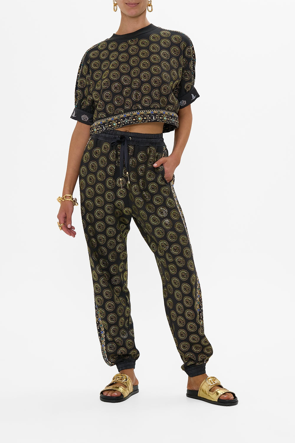 Camilla x wicked defy gravity track pants and top