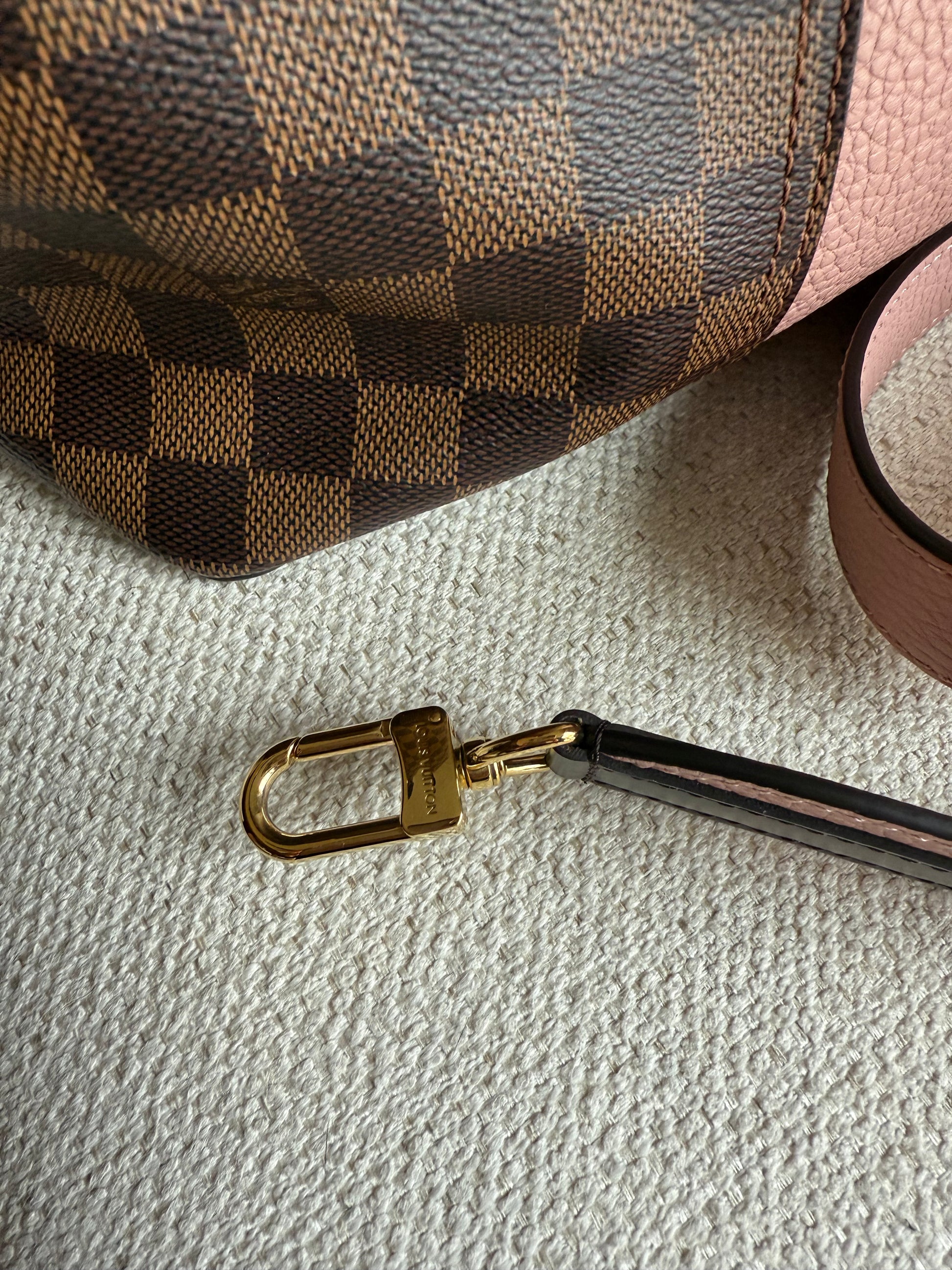 Louis Vuitton Damier Ebene Jersey tote bag