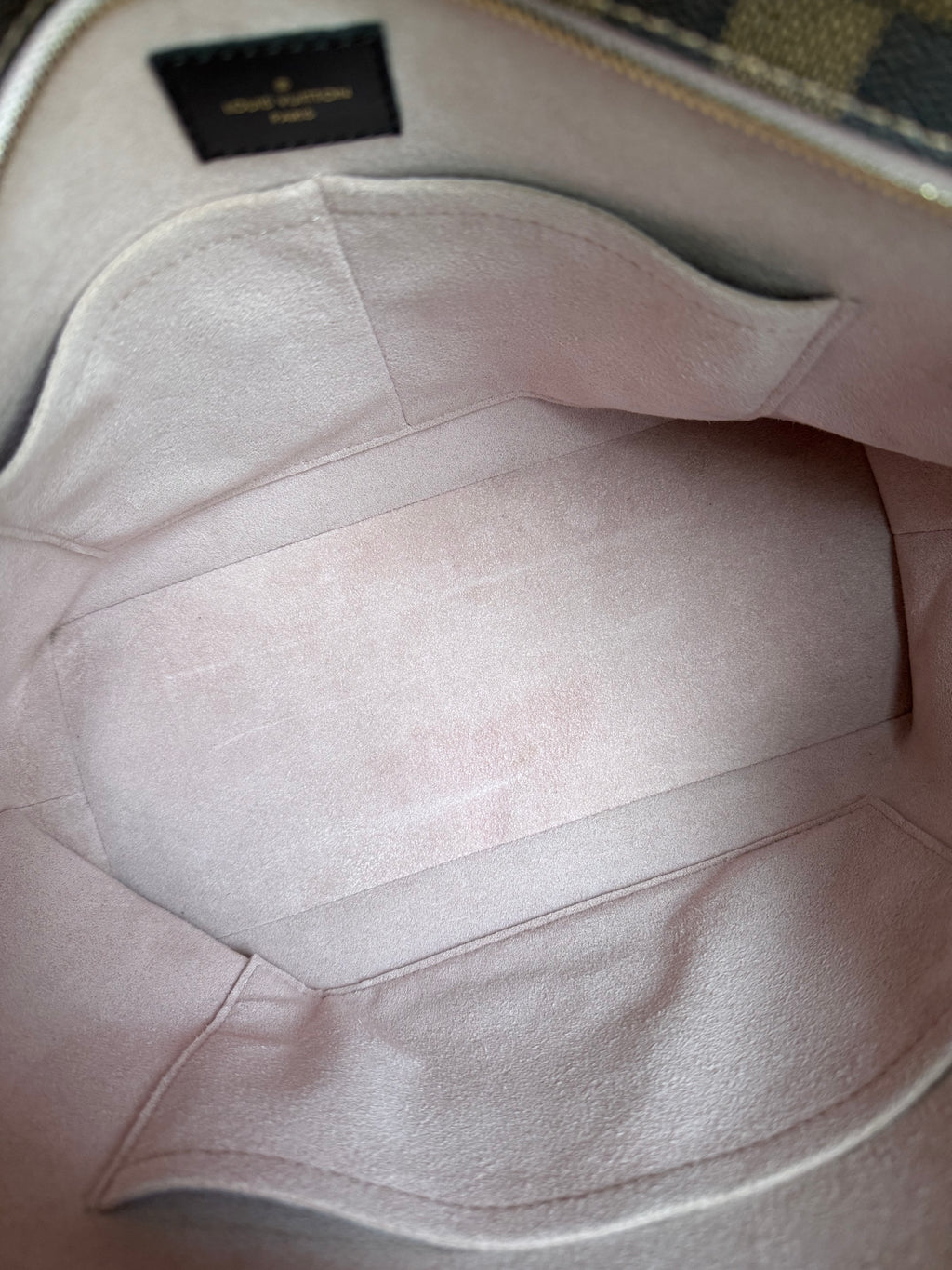 Louis Vuitton Damier Ebene Jersey tote bag