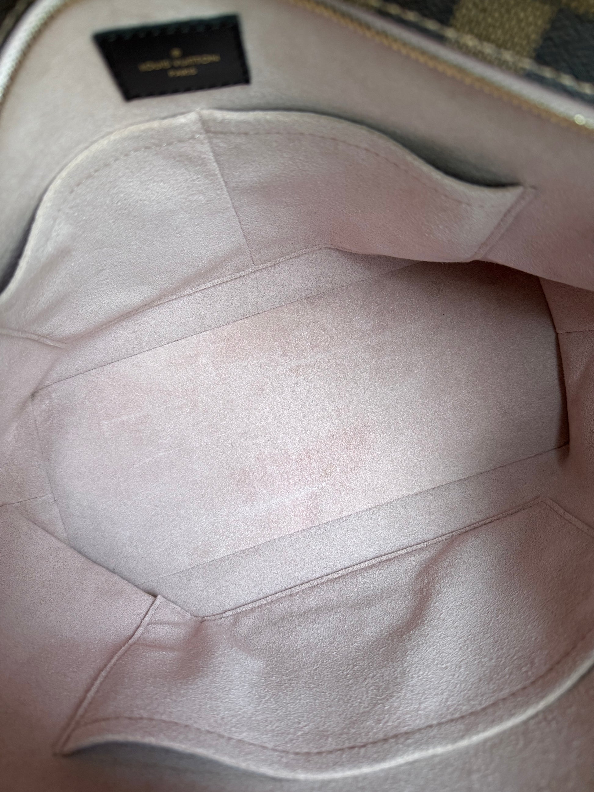 Louis Vuitton Damier Ebene Jersey tote bag