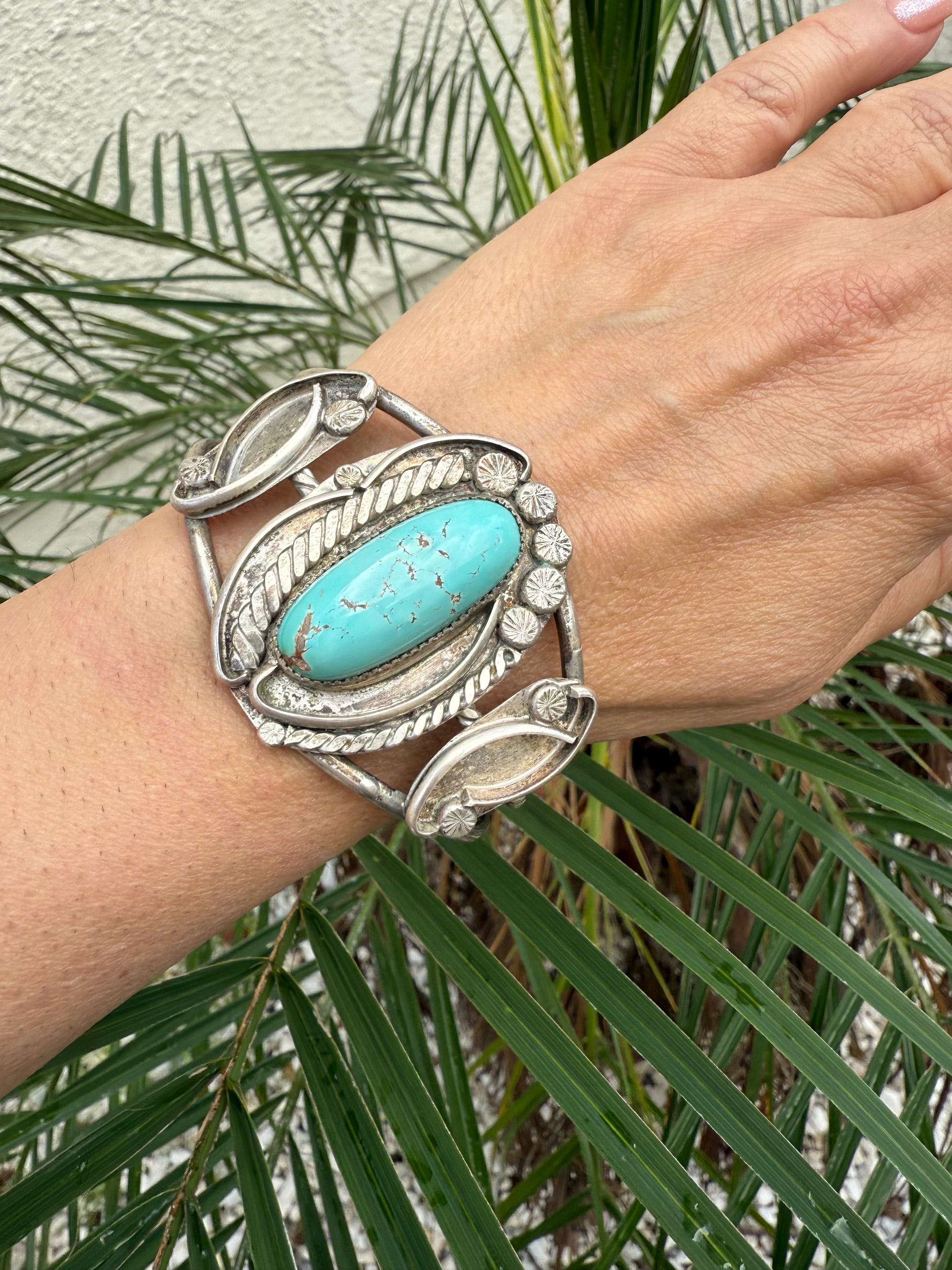 Navajo turquoise cuff