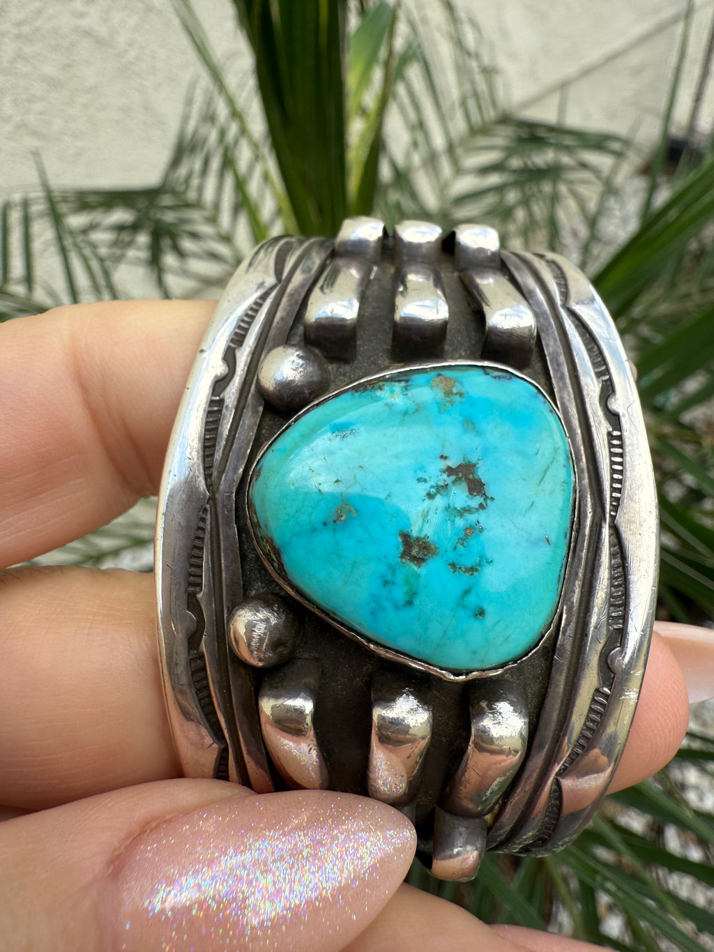 Navajo turquoise cuff