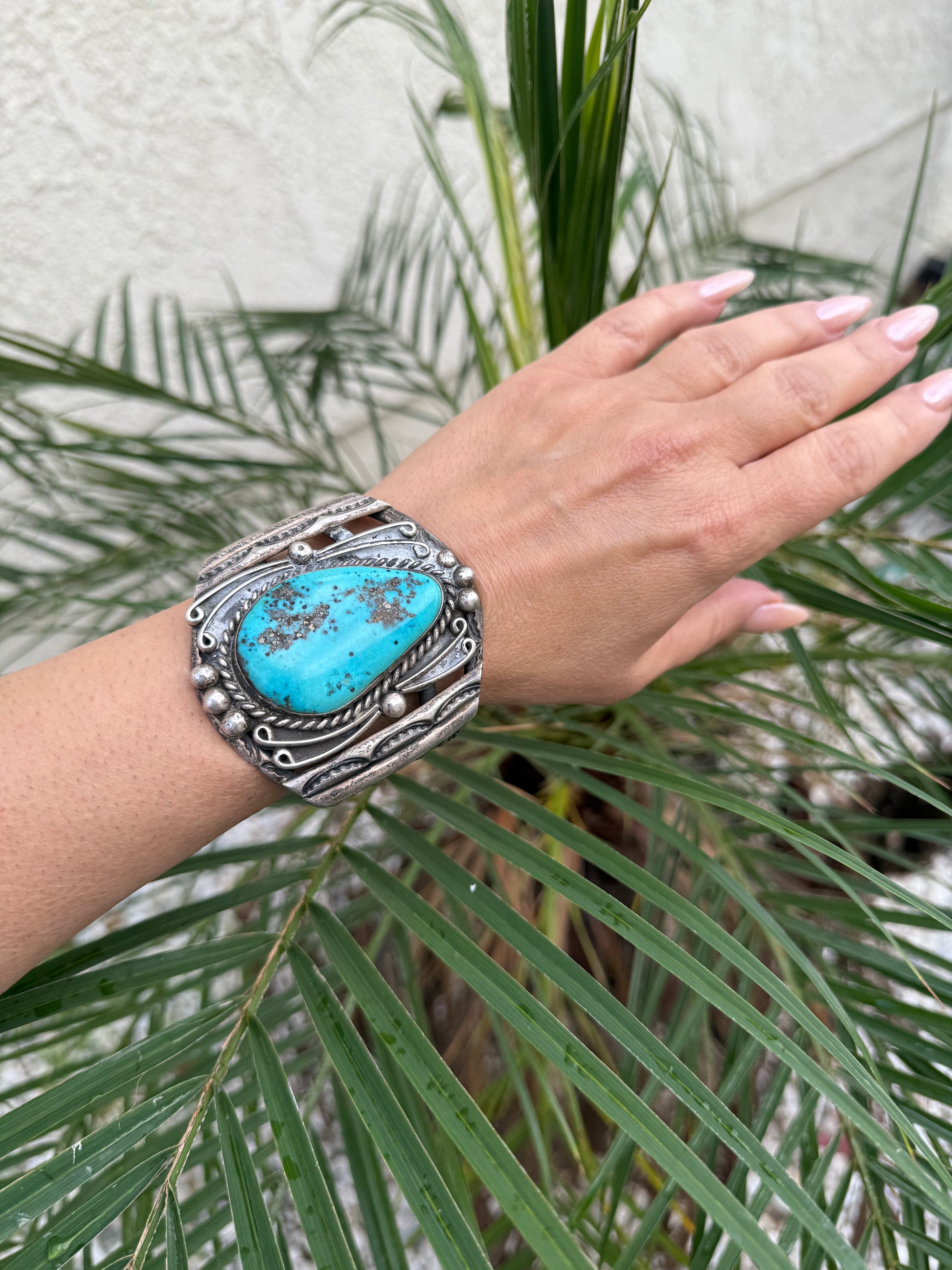 Navajo turquoise cuff