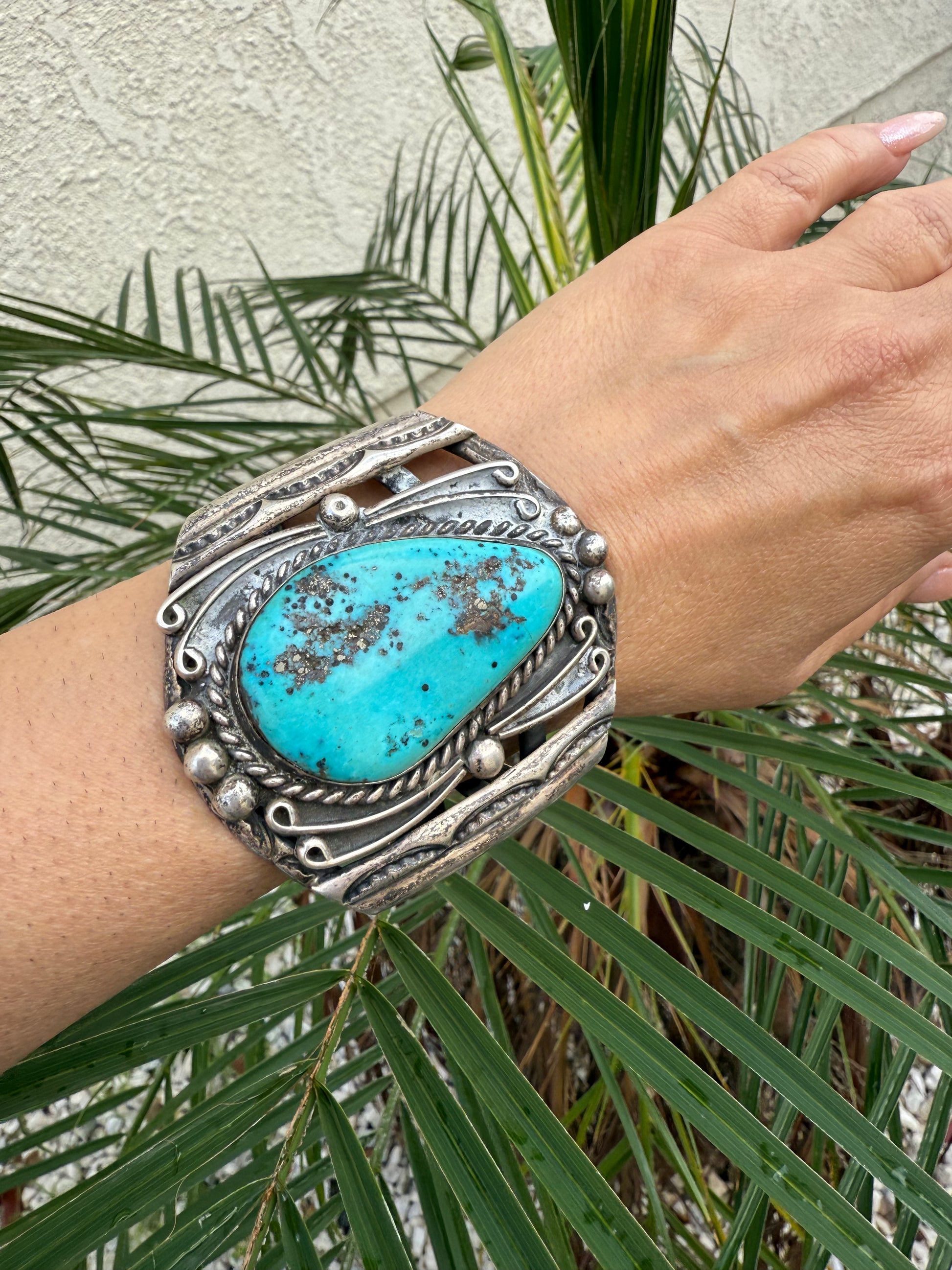 Navajo turquoise cuff