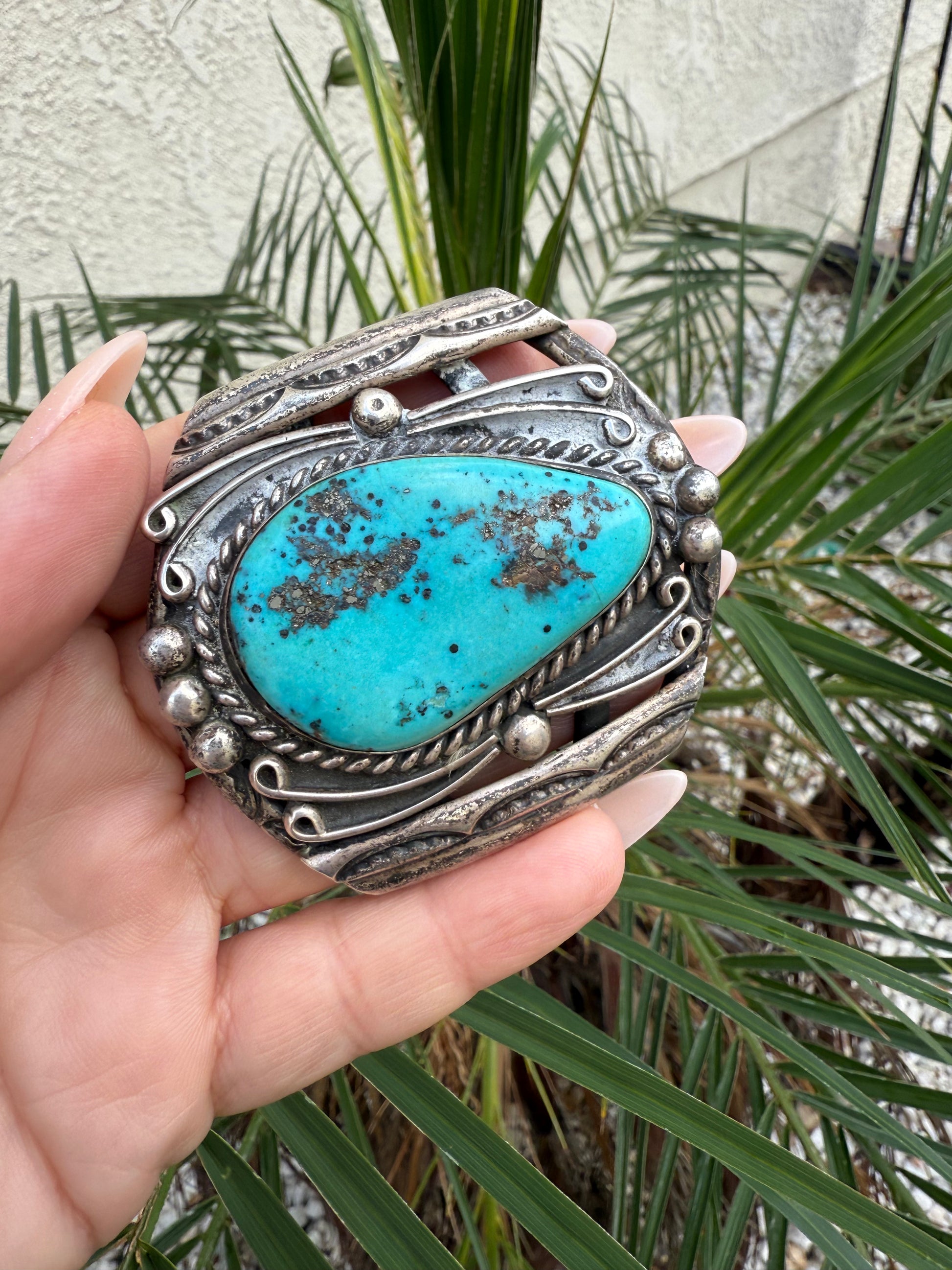 Navajo turquoise cuff