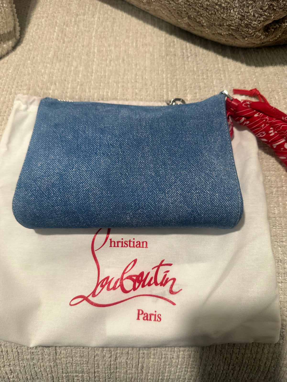 Christian Louboutin Bandana Wristlet