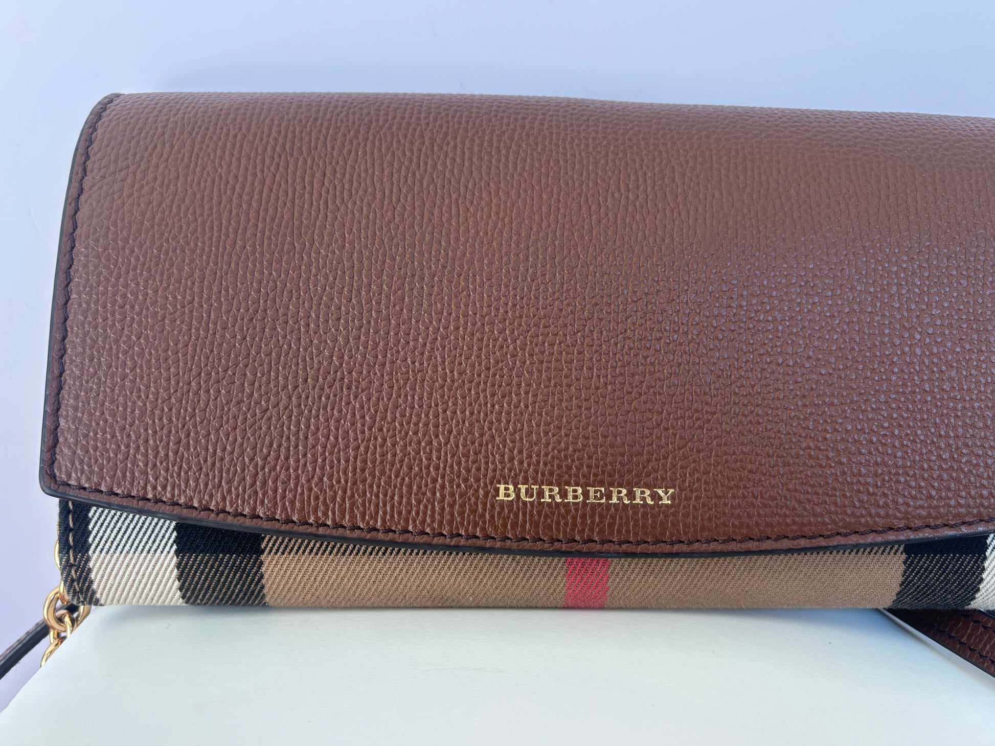 Burberry House Check Long Wallet