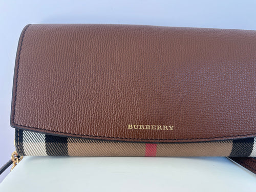 Burberry House Check Long Wallet