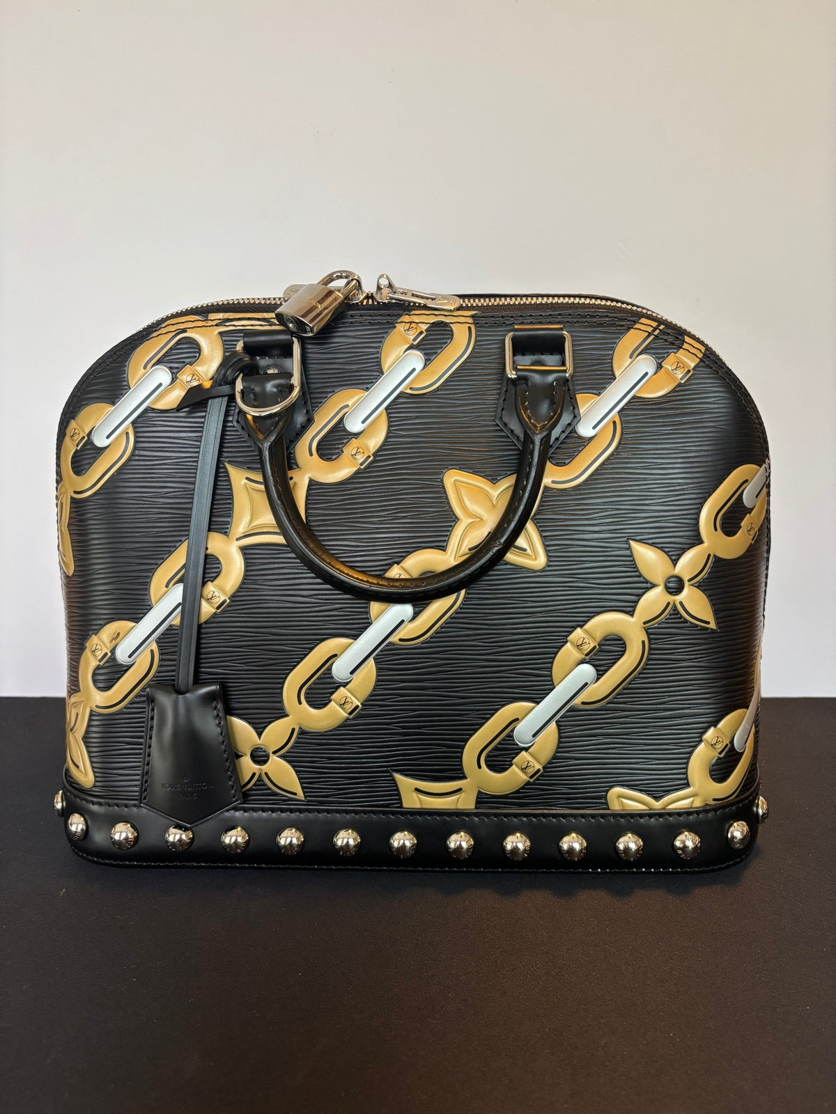 Louis Vuitton Chain Flower Alma Epi Leather PM - NIDHALHAUS