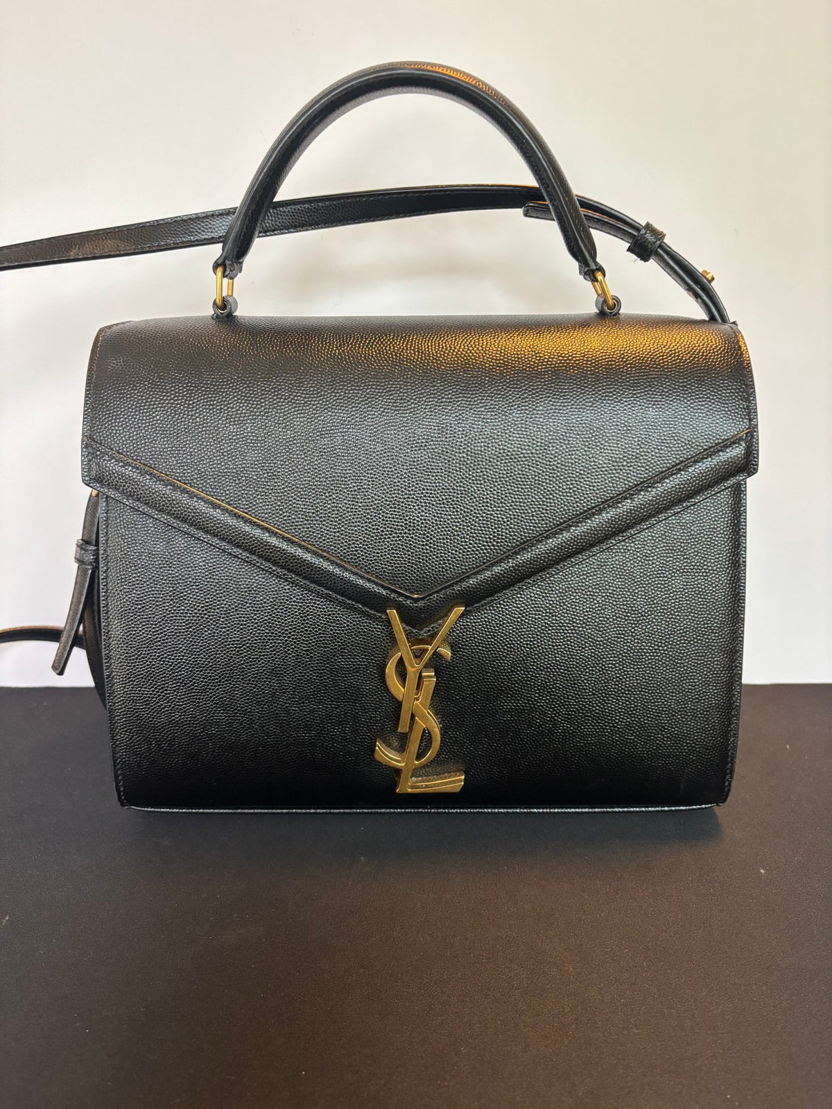 Saint Laurent (YSL) Cassandra Top Handle - NIDHALHAUS