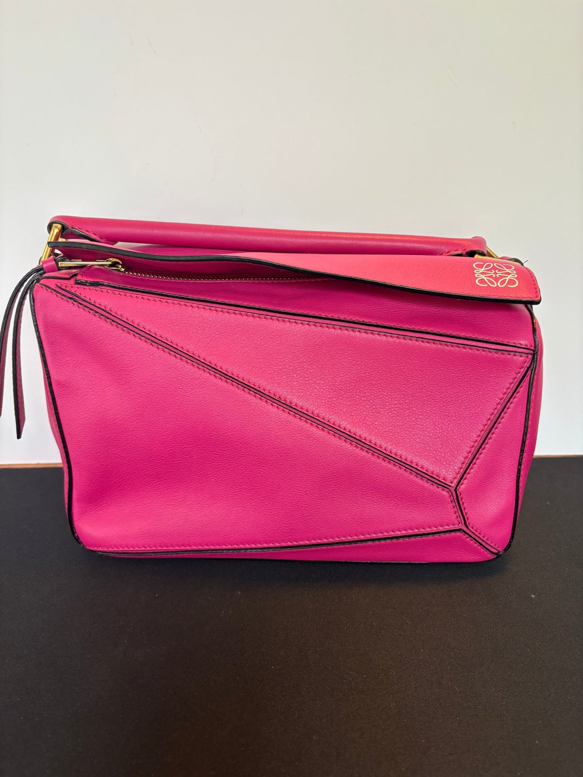 Loewe Puzzle Bag - Fuschia - NIDHALHAUS