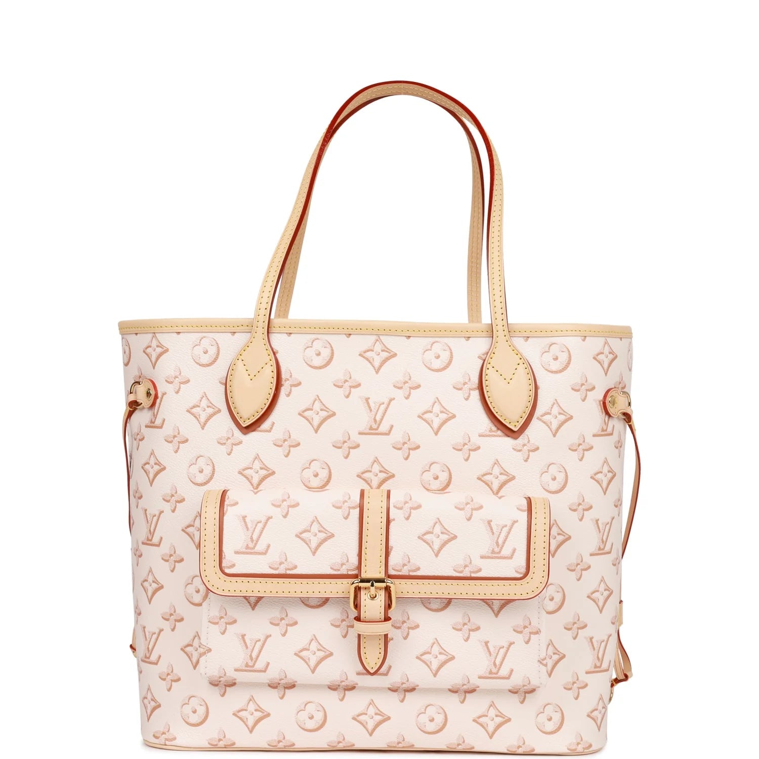 Louis Vuitton Neverfull MM Fall For You - Beige/Ivory - NIDHALHAUS